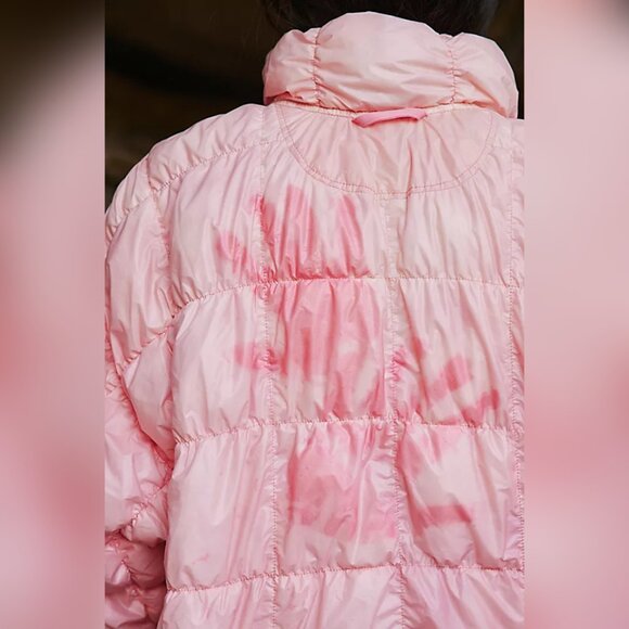 Free People Movement Color Changing Scrunch Pippa Packable Puffer NWOT - Picture 4 of 9
